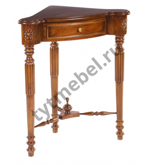 RC3300. Столик угловой (массив красного дерева) NBA Pecan M (итал. орех), 70*40*80 см